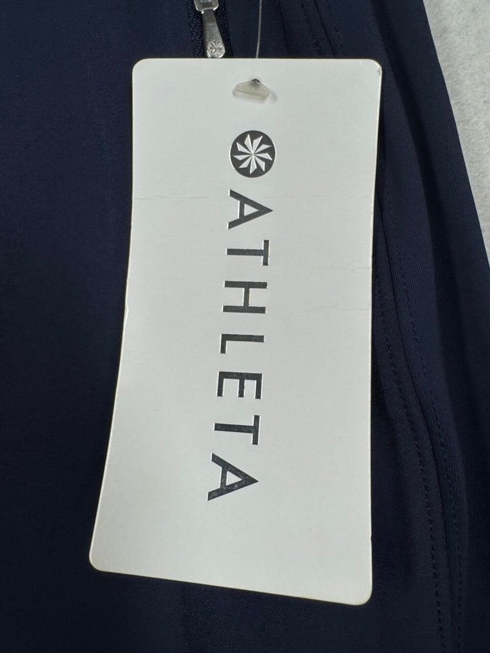 Athleta Fairway Golf Pant Navy Blue High Rise Woven Athleisure 533753 Women's 10 - Picture 7 of 10